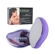 Crystal Hair Eraser,Upgrade Crystal Hair Remover,Physical Nano Glass Hair Rem...