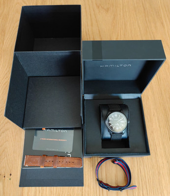 Hamilton Khaki Field Auto Titanium ETA Movement Version H705750