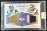 2018 Flawless Jared Goff Todd Gurley II Dual Diamond Patch Silver #/15