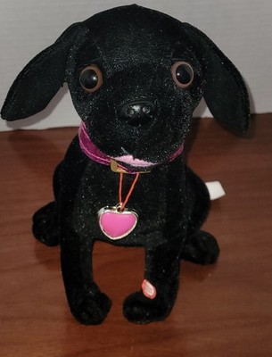 RARE WORKING Gemmy Valentines Singing Black Labrador Dog Do You Love Me Y2k Vtg