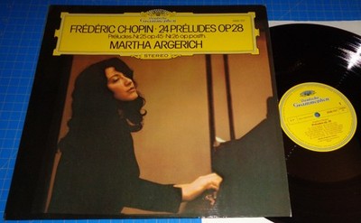 Martha Argerich CHOPIN 24 Preludes Op.28 - DG 2530 721