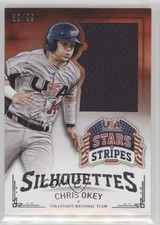 2015 Stars and Stripes Jumbo Swatch Silhouettes Jerseys 89/99 Chris Okey #20 0b5