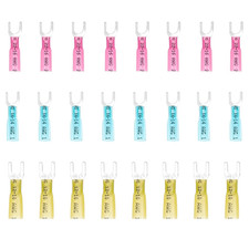 100-20x Insulated Electrical Heat Shrink Wire Connectors Fork Spade Terminals US