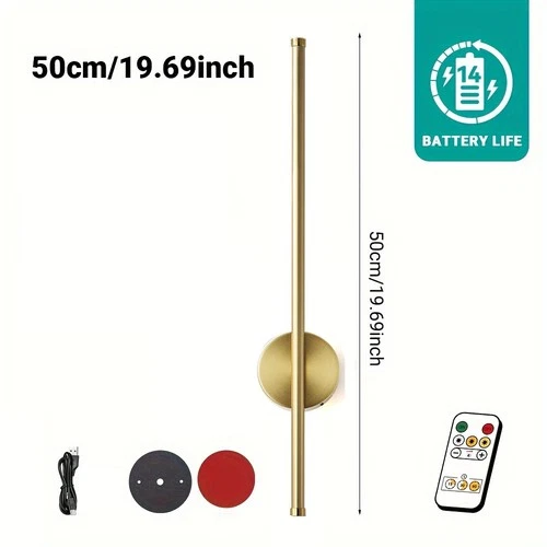 Battery Operated Dimmable LED Wall Lights Wireless Wall Sconces LED Wall Lamp UK - Bild 26 von 28