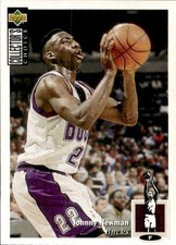 1995/96 Argentina Upper Deck Nba Basketball Stickers # 155 Johnny Newman
