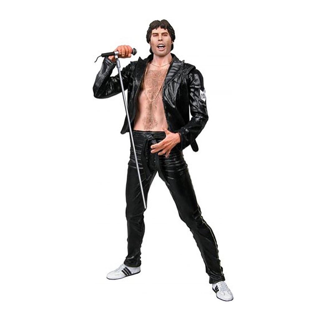 Queen 2006 NECA Freddie Mercury 7-inch Figure 1970's Leather