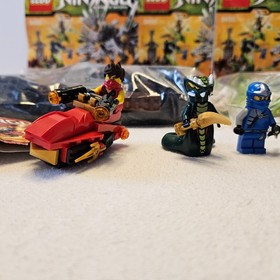 LEGO 9450 Ninjago Epic Dragon Battle - NOW 100% COMPLETE!! ALL MINIS + EXTRAS