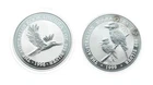 Lot 2 1 Oz Silver Rounds 1996 Australia 1 Dollar - 1999 Australia 1 Dollar *444