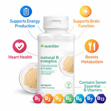 Nutrilite Natural B Complex - 250 pestañas (Envío desde Malasia)