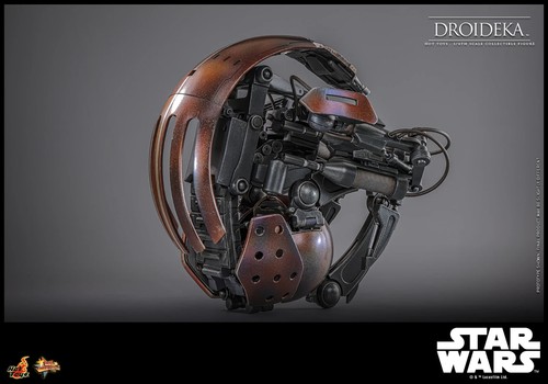 🔥 Figura 1/6 Hot Toys MMS755 Star Wars The Phantom Menace Droideka NUEVA 🔥 SIN USAR, EN CAJA ORIGINAL - Imagen 16 de 20