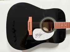Zach Top JSA Autograph Signed Guitar Epiphone Acoustic Zach Top JSA Autograph Signed Guitar Epiphone Acoustic