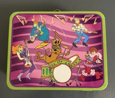 Scooby Doo Tin Lunch Box With 100 Piece Puzzle - 2012