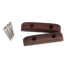 2PCS Rosewood Thumb Tug Bar Finger Pull Instrument Accessories For Guitar Bass