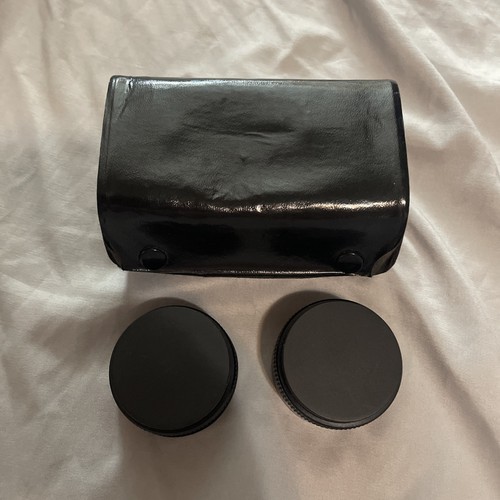 Vintage Focal Aux Telephoto and Wide angle Lens For Hi Matic Japan 2M With Case