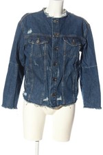ZARA Giacca denim Donna Giacca Taglia IT 40 blu stile casual