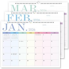 Wall Calendar 2026-2027, 2026 Calendar Wall -14" x 11" - 24 Monthly Calendar ...