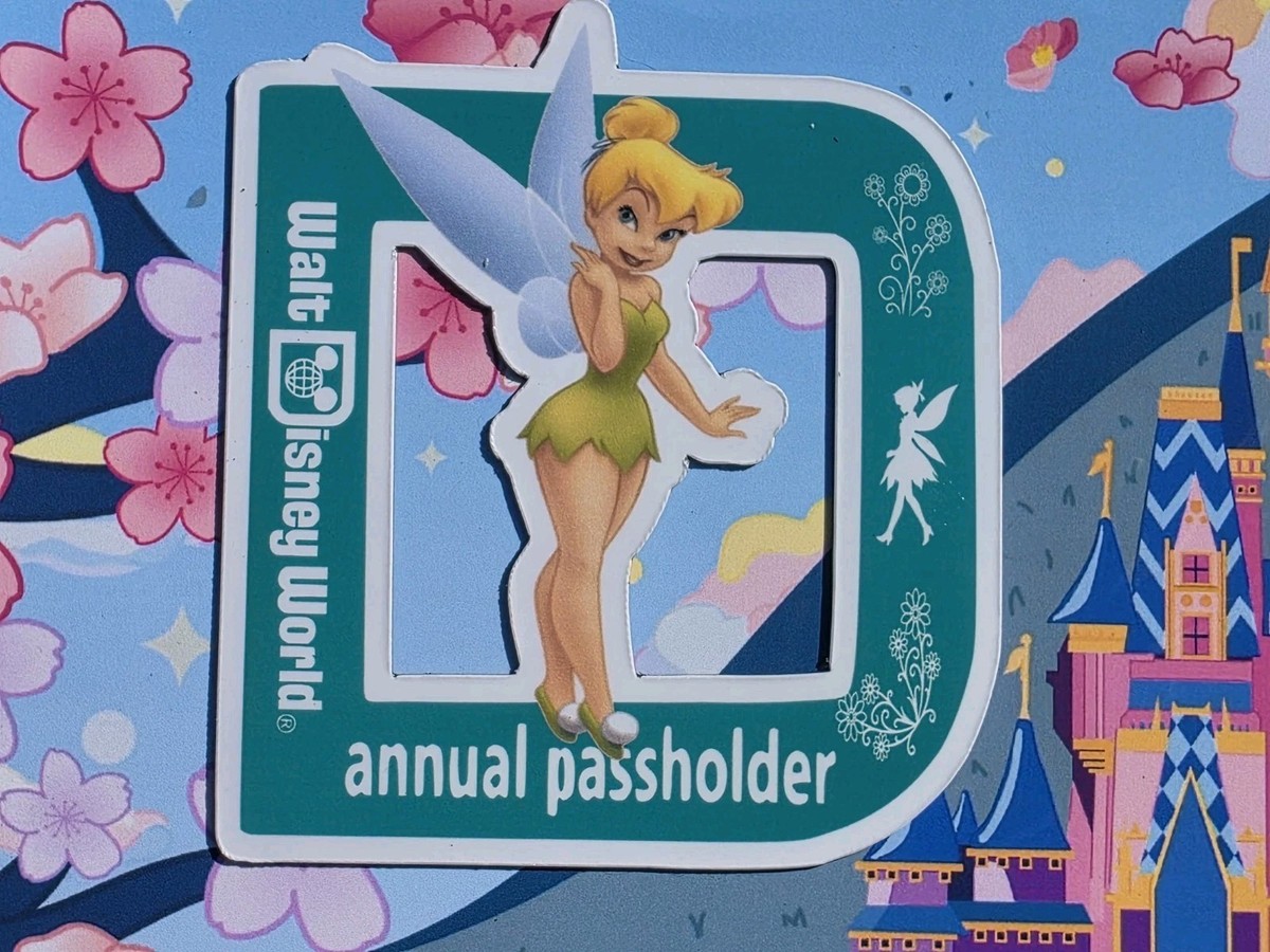 Walt Disney World Anual Passholder Magnet 2026 Tinker Bell