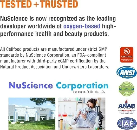 Cellfood Natural Weight Loss Formula 4 oz by Lumina Health 60 Servings 02/25