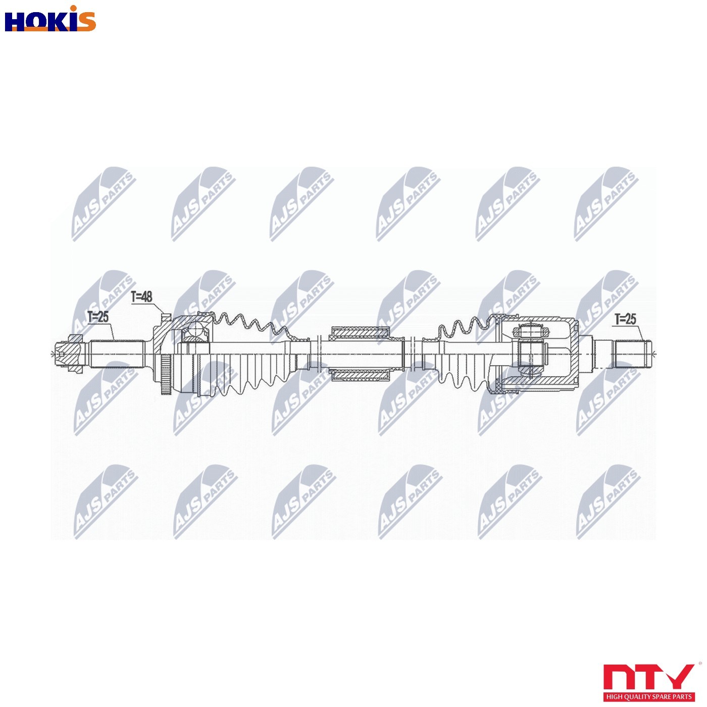 Drive shaft suitable for Hyundai i20 1.2 14- /LEFT/ OE to Vergl.: T98921A1, 2 - Image 10
