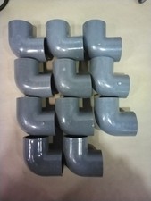 Lasco Grey 1 1/2" SCH 80 PVC Elbow D2467- Lot Of 11