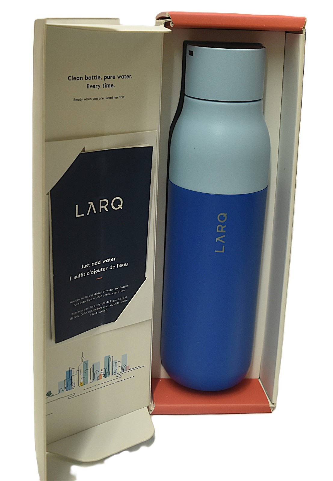 NEW LARQ Bottle DG23 Edition – Electro Blue 313J