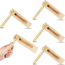 4 Pieces Mexicanas Noise Ratchet Wooden Spinning Ratchet Noise Maker Spinning Ra
