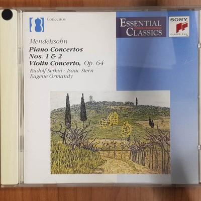 SERKIN / STERN / ORMANDY mendelssohn piano concerto 1 & 2 EX/EX (CD Album)