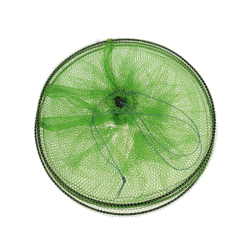 Simple Small Fish Guard Nylon Cloth 3 Layers Small Mesh Cloth Bag Foldable !DB