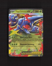 Mega Heracross ex 004/094 Fiamme Fantastiche Carta Pokemon Holo Ultra Rara NM