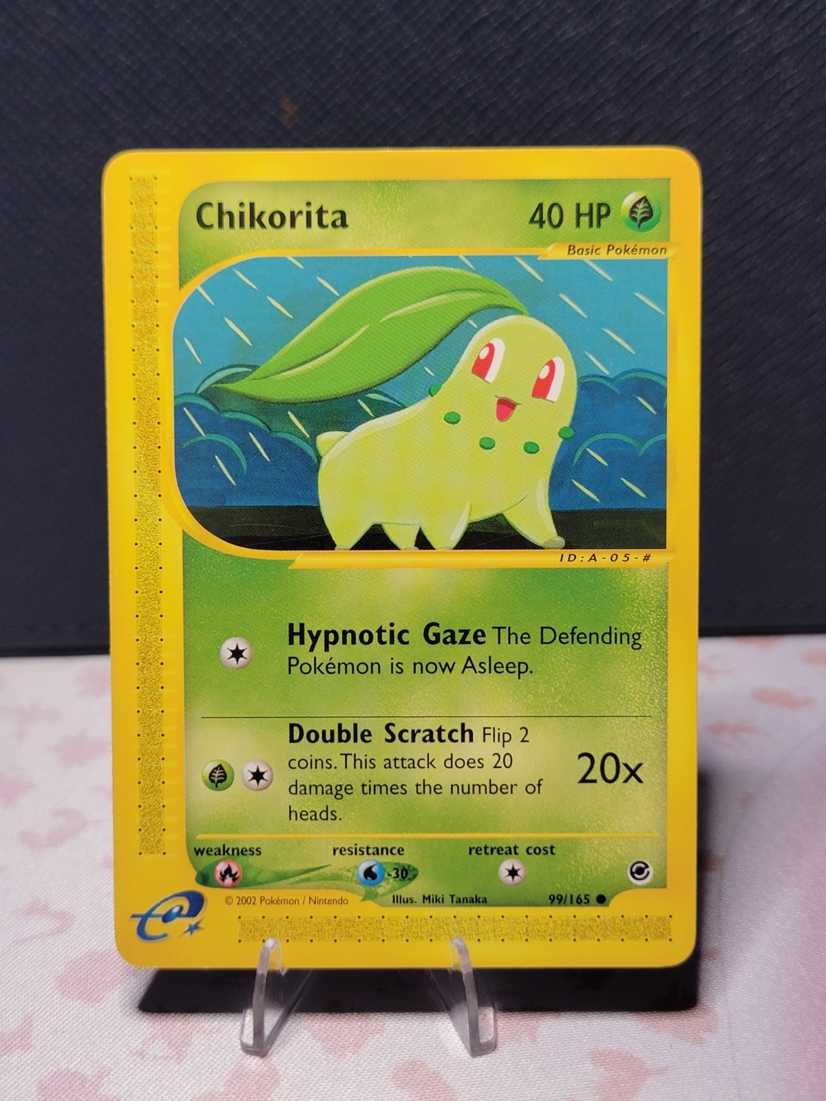 Pokemon Card - Chikorita Expedition 99/165 Common