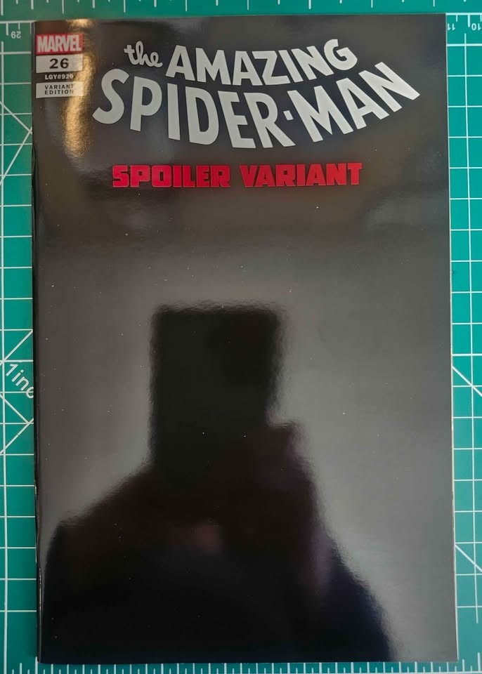 Amazing Spider-Man #26, Spoiler Variant, Marvel Comic Book (2023)