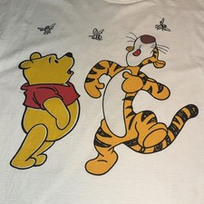 Vintage Disney 90's Tigger Winnie The Pooh One Size XL Made in U.S.A READ DESC.