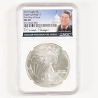 2021 T2 American Silver Eagle MS70 Reagan Series NGC
