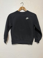 Nike Kids Sweater Medium Black Crew Neck