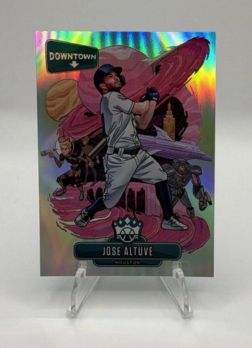 Jose Altuve #D-18 2021 Panini Diamond Kings Downtown card