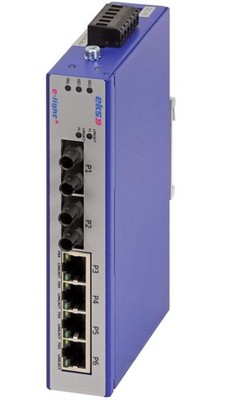EKS EL100-4U-4TX-2FX-MM-SC ist ein 4-Port Unmanaged Switch