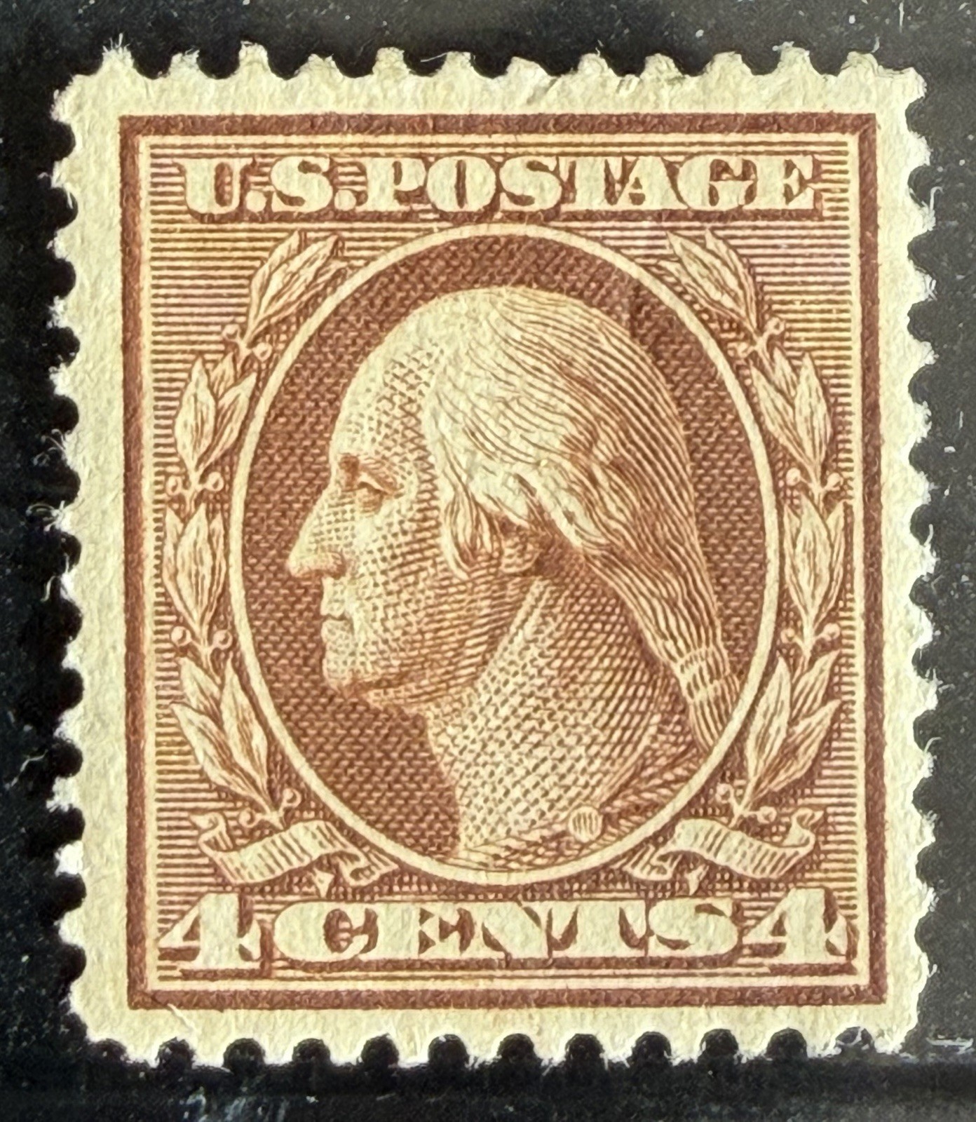 USA US - # 334 Washington 4c Mint Hinged - CV $35