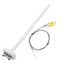 8" K Type Thermocouple Probe with 3.3 ft Thermocouple Wire 2mmx200mm