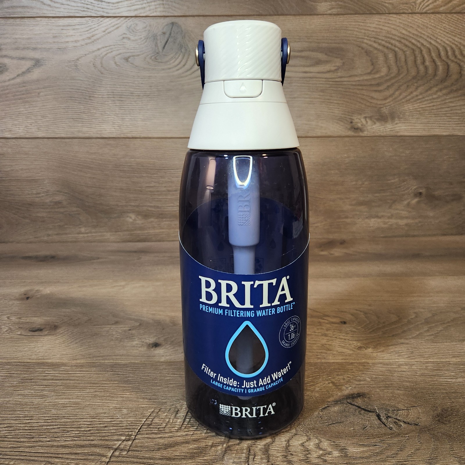 BRITA Premium Filtering Water Bottle with Filter Inside Large Capacity 36 Oz