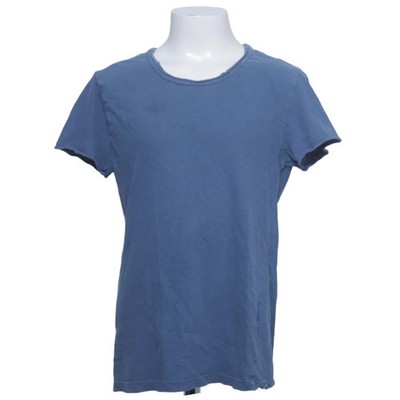 Babe & Tess, T-shirt, Größe: 140, Blau, Baumwolle/Leinen, Einfarbig #CYc