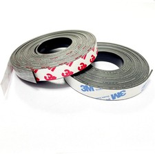 2 Rolls Magnetic Tapes with 3M Adhesive Backing, 6.5FT X 0.6" W x 2 6.5ft