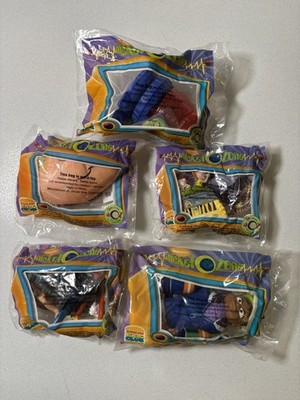 1998 Burger King Nickelodeon Nickel O Zone Action League Complete Set All 5  