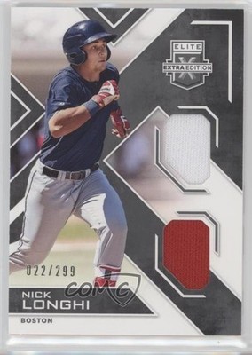 2016 Panini Elite Extra Edition Dual Materials 22/299 Nick Longhi #DM-NL 3t2