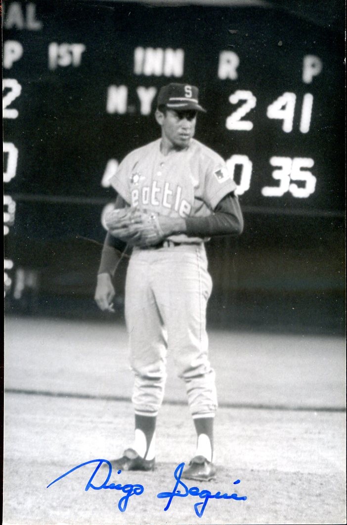 Diego Segui (d 2025) (w/ Seattle Pilots) signed BAILEY postcard INPERSON w/COA