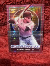 2021 Panini Chronicles Overdrive Prizm Aaron Judge Insert #18 Yankees MLB