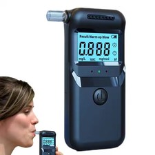 LCD Digital Breath Alcohol Tester Personal Breathalyzer Analyzer Detector Meter