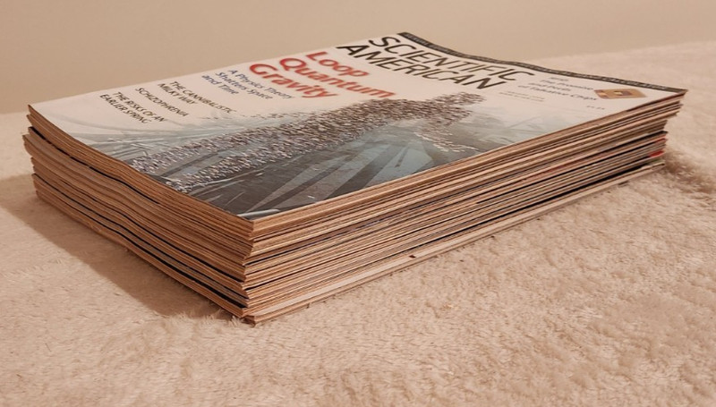 Scientific American Magazine 2004 Complete Year Lot Of 12 - GOOD Condition