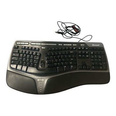 Microsoft Natural Ergonomic Keyboard 4000 v1.0 Wired USB WORKS GREAT