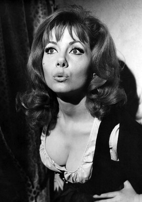 Ingrid Pitt Monochrome Photo Print 11 (A4 Size-210 x 297mm-8.5'' x 11.75'')