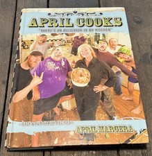 April Cooks There's An Alligator In My Kitchen April Margera Signed Whole Family